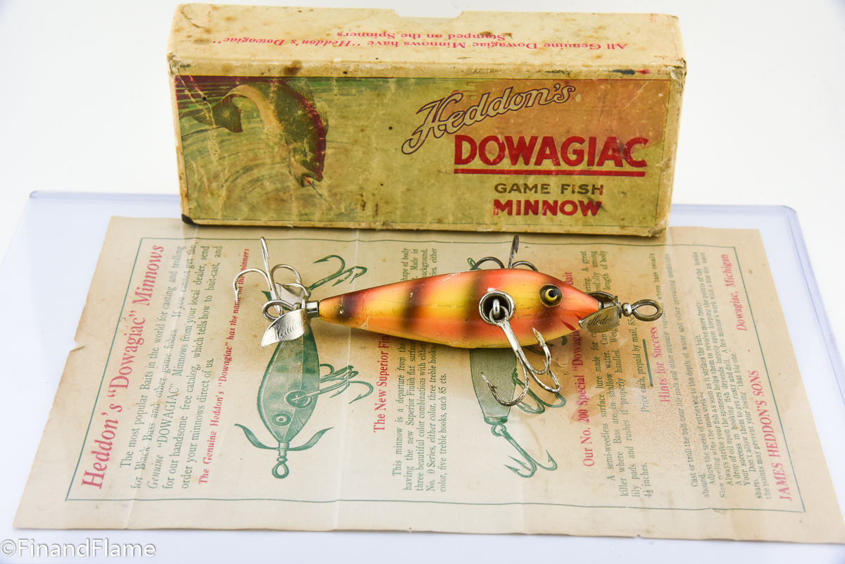 Vintage Lures - 'Torpedo' by James Heddon  Get the history behind some of  the most iconic fishing lures out there and discover some unexpected facts  about your tackle through our Vintage